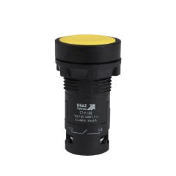 Кнопка OptiSignal Compact D22 C7-P-510 желтая 1НО XB7NA51