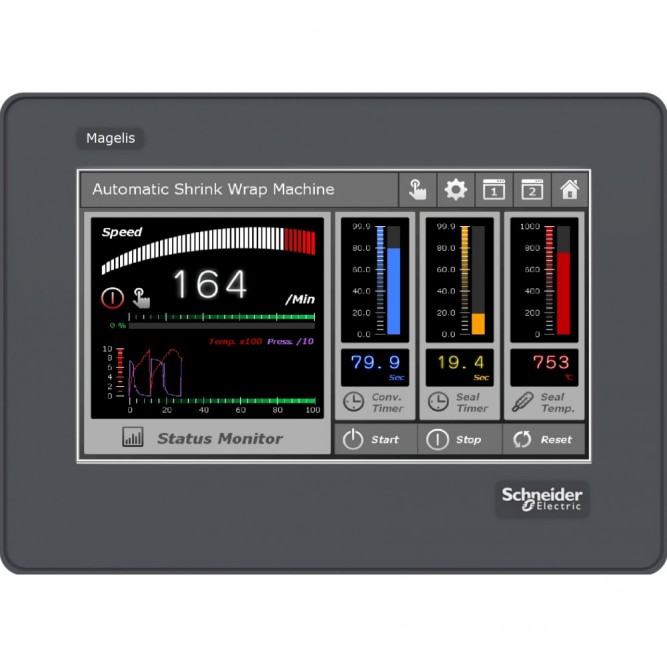 SE Сенсорная панель 4,3&#039;&#039;, 480х272, RS-232C (HMISTO705), Schneider Electric, , HMISTO705