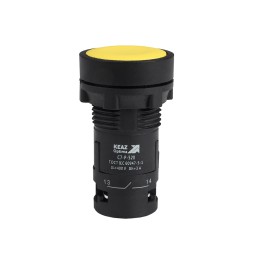 Кнопка OptiSignal Compact D22 C7-P-520 желтая 2НО XB7NA53