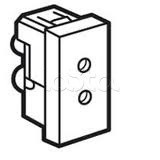 Розетка низковольтная Mosaic СНН 2К Legrand (077150)