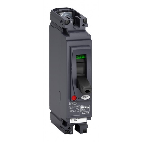 Силовой автомат Schneider Electric Compact NSX, 36кА, 1P, 100А