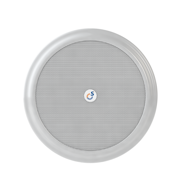 Sonar SCS-106A - Встраиваемый громкоговоритель, 100В, мощность 6/3Вт, стальной противопожарный корпус