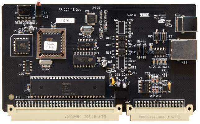 Плата для подключения к ПК контрольной панели GST-IFP8-RU. Арт, P-9935-RU
