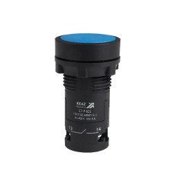 Кнопка OptiSignal Compact D22 C7-P-611 синяя 1НО+1НЗ XB7NA65