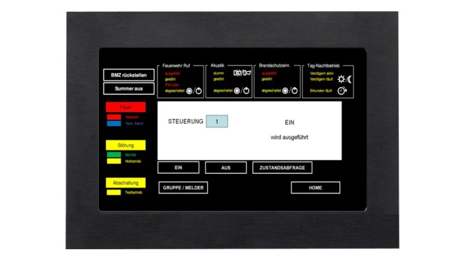 Выносная панель с тач-скрином FX808461.10 Esser