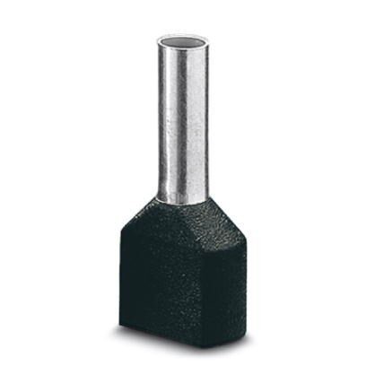 Кабельный наконечник AI-TWIN2X 1,5 -12 BK