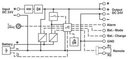 Источник бесперебойного питания STEP-UPS/24DC/24DC/3/46WH