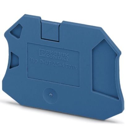 Концевая крышка D-UT 2,5/4-TWIN BU