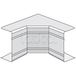 Угол 100x60 внутренний неизменяемый 90° DKC (01829)