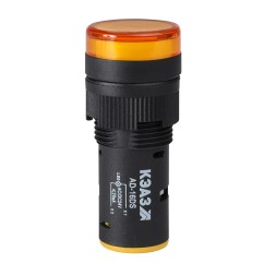 Лампа AD16DS(LED) матрица D16мм желтый 230В AC-КЭАЗ