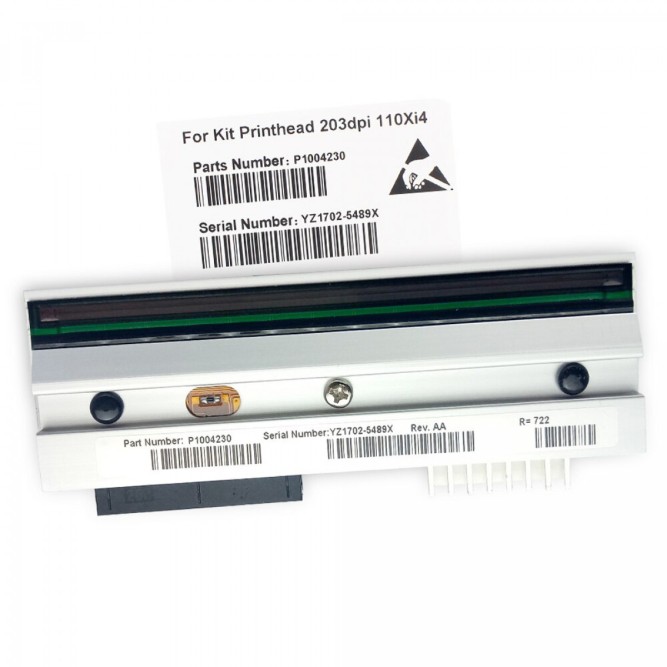 Печатающая головка 203 dpi для Zebra 170Xi4 (P1004236)