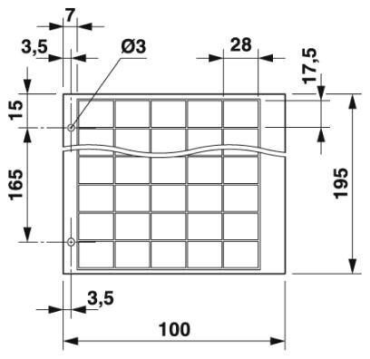 Гравировочный материал GPE 28X17,5 SR