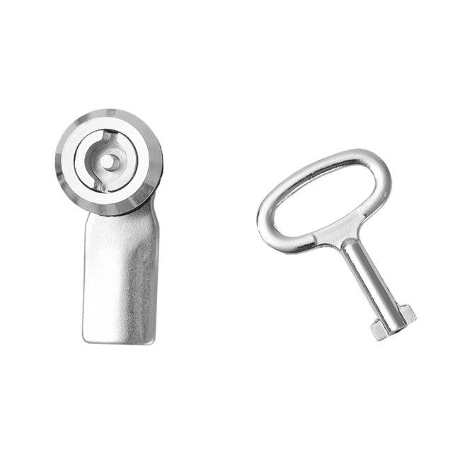 Замок цилиндрический для ЩМП СТАНДАРТ (ключ точка, высота свыше 900)-КЭАЗ