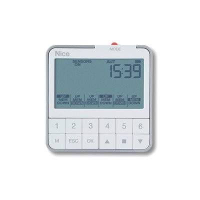 NICE KRONO 6WW — Настенный программируемый таймер KRONO с ЖК дисплеем