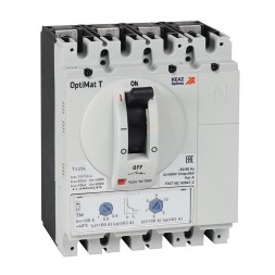 Выключатель автоматический OptiMat T125L TM 20A 4P