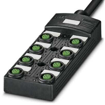 Коробка датчика и исполнительного элемента SACB-8/16- 5,0PUR SCO P