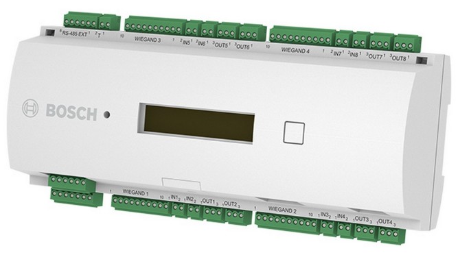 AMC Контроллер с 4-мя портами для считывателей Wiegand, карта памяти 2Gb APC-AMC2-4WCF