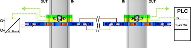 Устройство защиты от перенапряжений TT-ST-M-EX(I)-24DC
