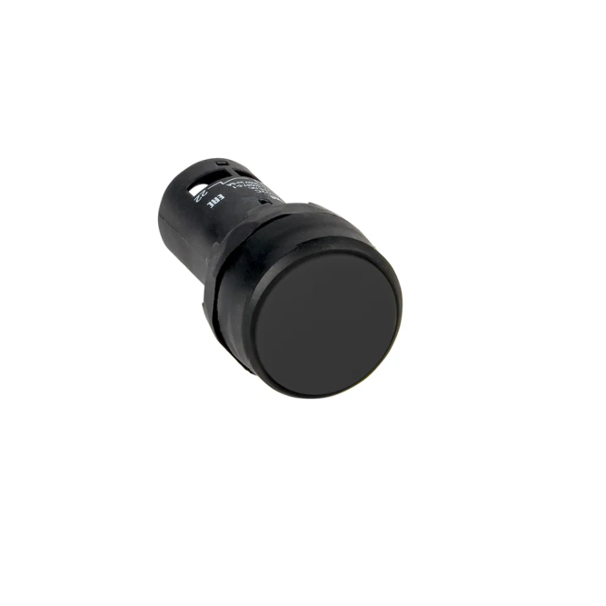 Кнопка с фиксацией OptiSignal Compact D22 C7-PH-201 черная 1НЗ XB7NH22