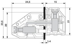 Проходная клемма HDFKV4/Z