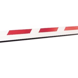 Стрела FAAC 617 прямоугольная с демпфером и светоотражающими наклейками 25х90х4815 мм, 4280305