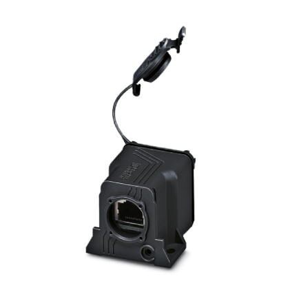 Кабельный разъем RJ45 VS-08-KU-IP67-BK