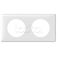 Рамка Celiane 2 поста белая Legrand (068632)