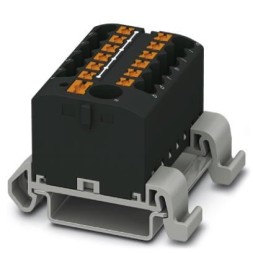 Распределительный блок PTFIX 6/12X2,5-NS35A BK