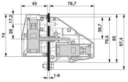 Проходная клемма HDFKV95-F/Z