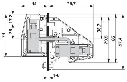 Проходная клемма HDFKV95-F/Z