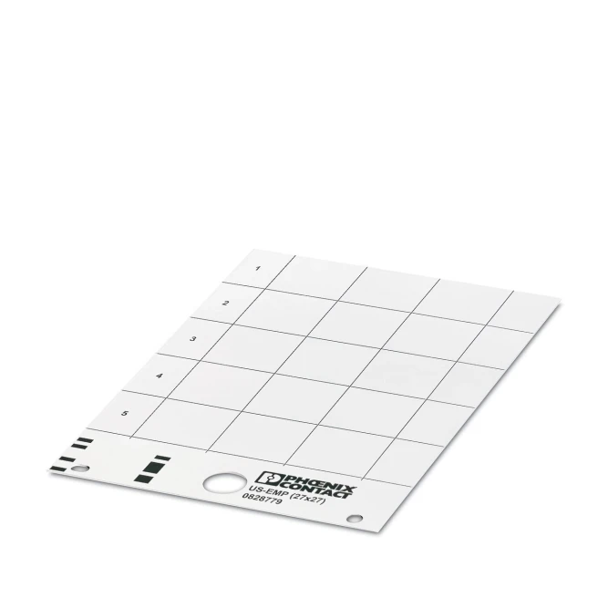 Фиксируемые таблички US-EMP (27X27)