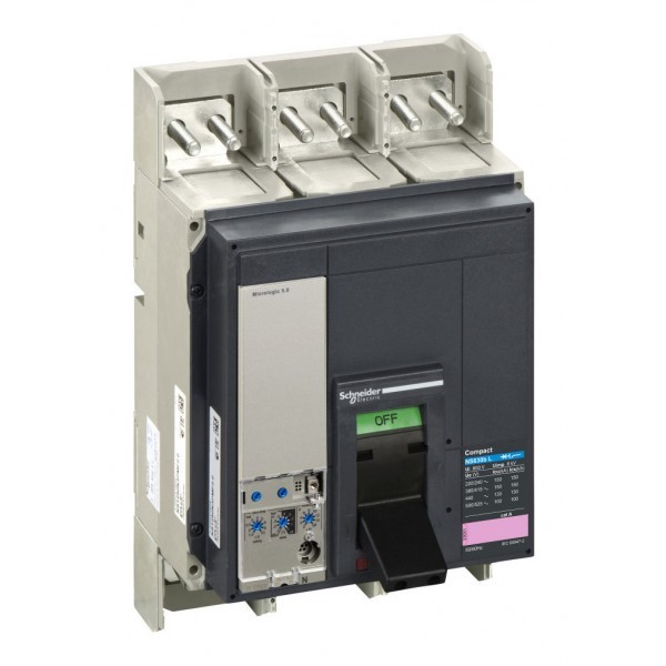Силовой автомат Schneider Electric Compact NS 630, Micrologic 5.0, 150кА, 3P, 630А