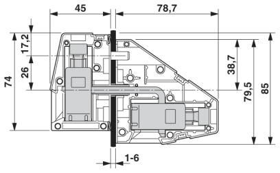 Проходная клемма HDFKV95/Z