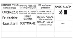 Универсальная наклейка 704912 Esser