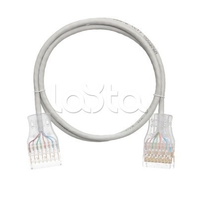 Шнур коммутационный 2х110 U/UTP 2 м кат.5е NIKOMAX (NMC-PC4UD00D-020-GY)