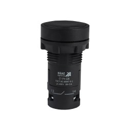 Кнопка с фиксацией OptiSignal Compact D22 C7-PH-220 черная 2НО XB7NH23