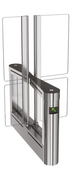 Центральный модуль распашного уличного турникета Cominfo EasyGate SPT-G Outdoor-M-2W