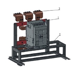 Блок замены автоматического выключателя-АВМ10С/Н-OptiMat A-1000-S2-3P-85-D-MR7.0-B-C2202-M2-P01-S1-03-SD