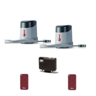 NICE HKHSBDKLT — для автоматизации распашных ворот со створками шириной до 3м и массой до 270кг