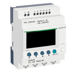 SE Zelio Logic Интеллектуальное реле 10 I/O 240V (AC), Schneider Electric, , SR3B101FU