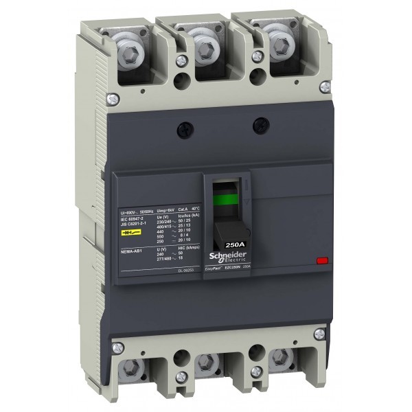 EZC250N3175 se easypact/nb авт. выкл. ezc250n 25 ka 400 в 3п/3t 175 a