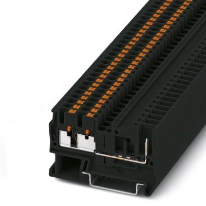 Проходные клеммы PT 2,5-TWIN/1P BK