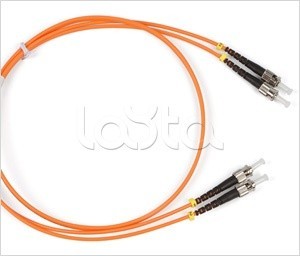 Патч-корд волоконно-оптический (шнур) MM 62,5/125, ST-ST, duplex, FC-62-ST-ST-PC-3M Hyperline