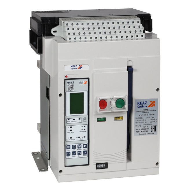 Выключатель автоматический OptiMat A-1000-S1-4P-50-F-MR8.2-B-C2200-M2-P04-S2-06