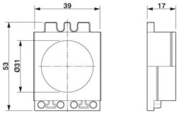 Кабельный сальник CES-LRG-BK-31