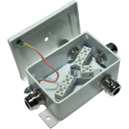 Коробка монтажная КМ-О (10к*4)-IP66-d четыре ввода