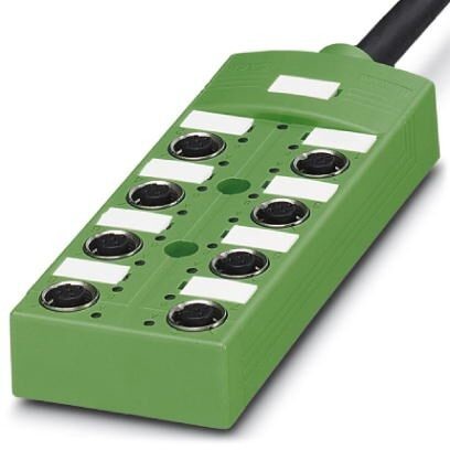 Коробка датчика и исполнительного элемента SACB-8/16-L-10,0PUR SCO