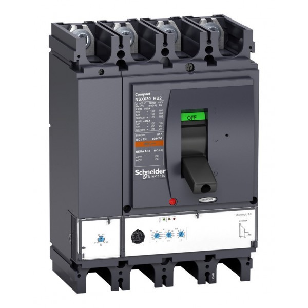 Силовой автомат Schneider Electric Compact NSX 400, Micrologic 2.3, 100кА, 4P, 250А