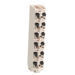 TM5ACTB12 КЛЕММНЫЕ КОЛОДКИ-12 КОНТАКТОВ-24В= БЕЛЫЙ