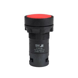 Кнопка с фиксацией OptiSignal Compact D22 C7-PH-402 красная 2НЗ XB7NH44